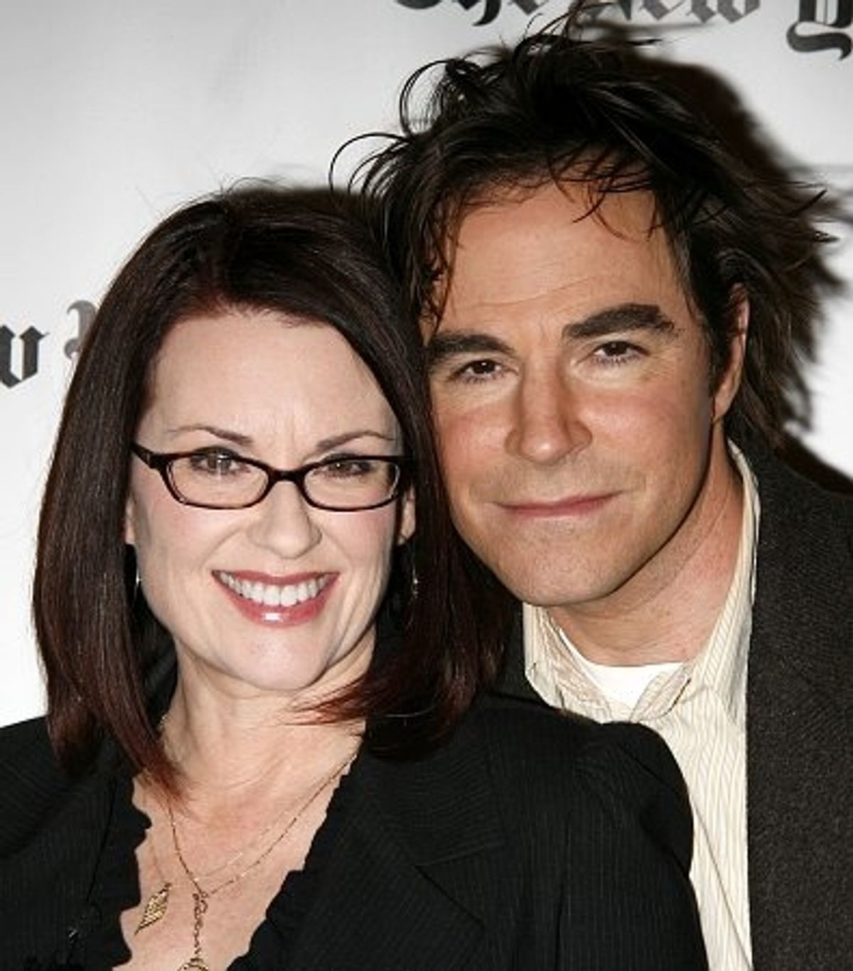 Megan Mullally and Roger Bart at 