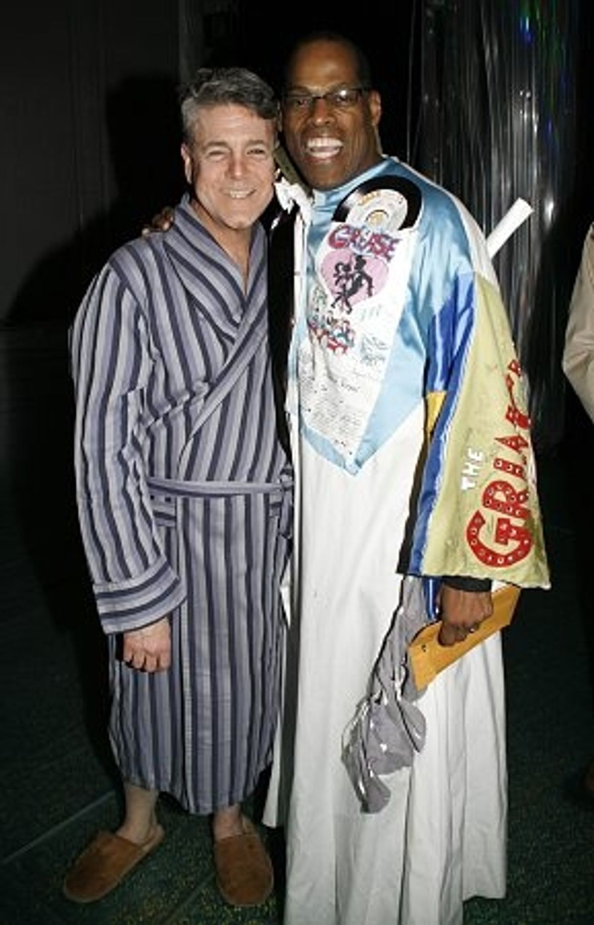 Jonathan Freeman and Adrian Bailey at 