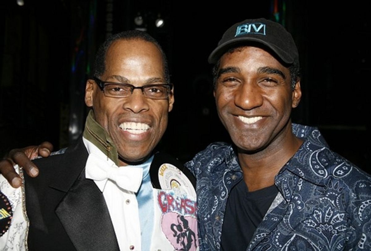 Adrian Bailey and Norm Lewis at 