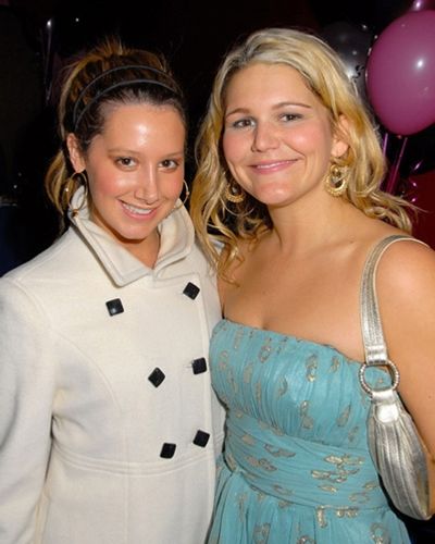 Ashley Tisdale and Catholic Girl's Guide star Annie Hendy Photo