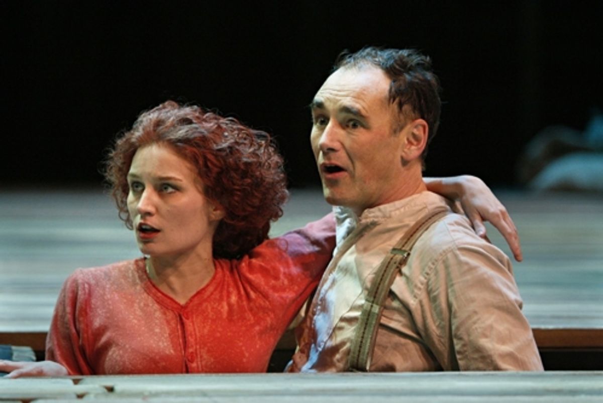 Tracey Maloney and Mark Rylance at 'Peer Gynt' at The Guthrie