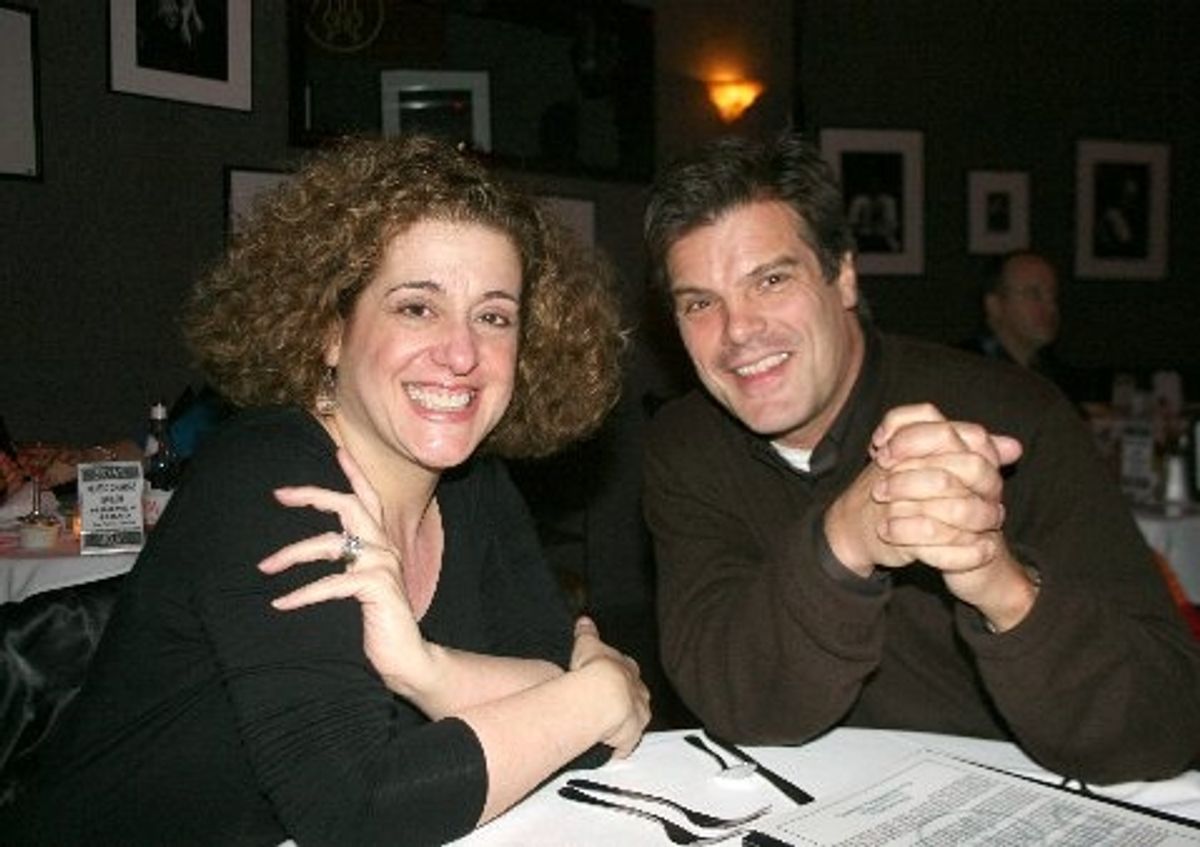 Mary Testa and Nat Chandler
 at 