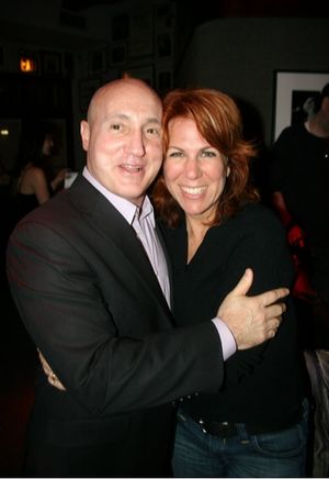 Birdland owner Gianni Valente and Victoria Shaw
 Photo