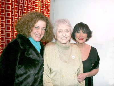 Mary Testa, Celeste Holm and Chita Rivera
 Photo
