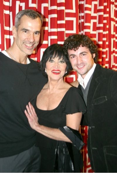 Jerry Mitchell, Chita Rivera and Max von Essen
 Photo