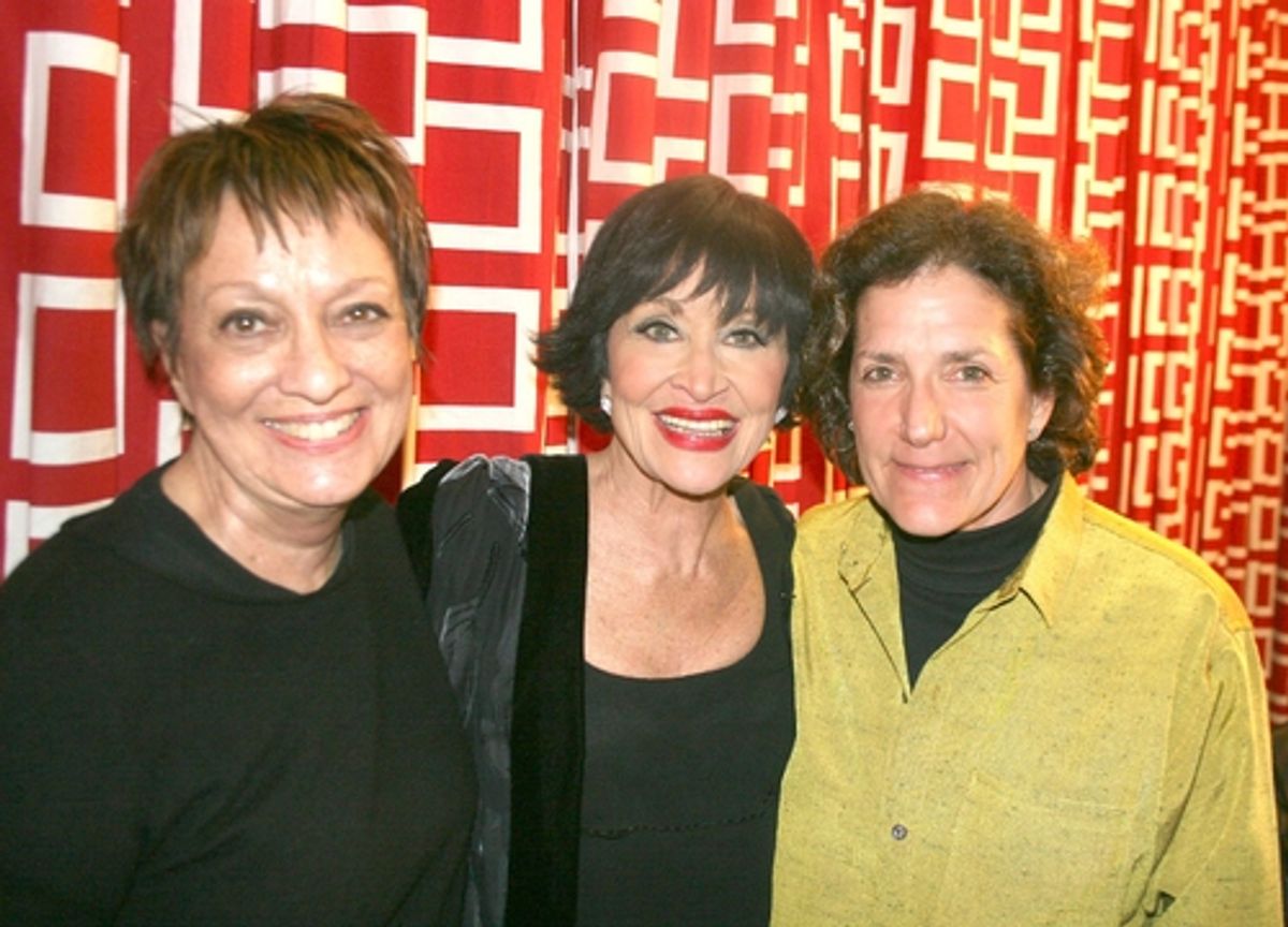 Carol Hall, Chita Rivera and Julie Gold
 at 