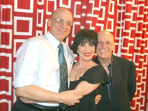 Broadway Care's Tom Viola, Chita Rivera and Tony Stevens
