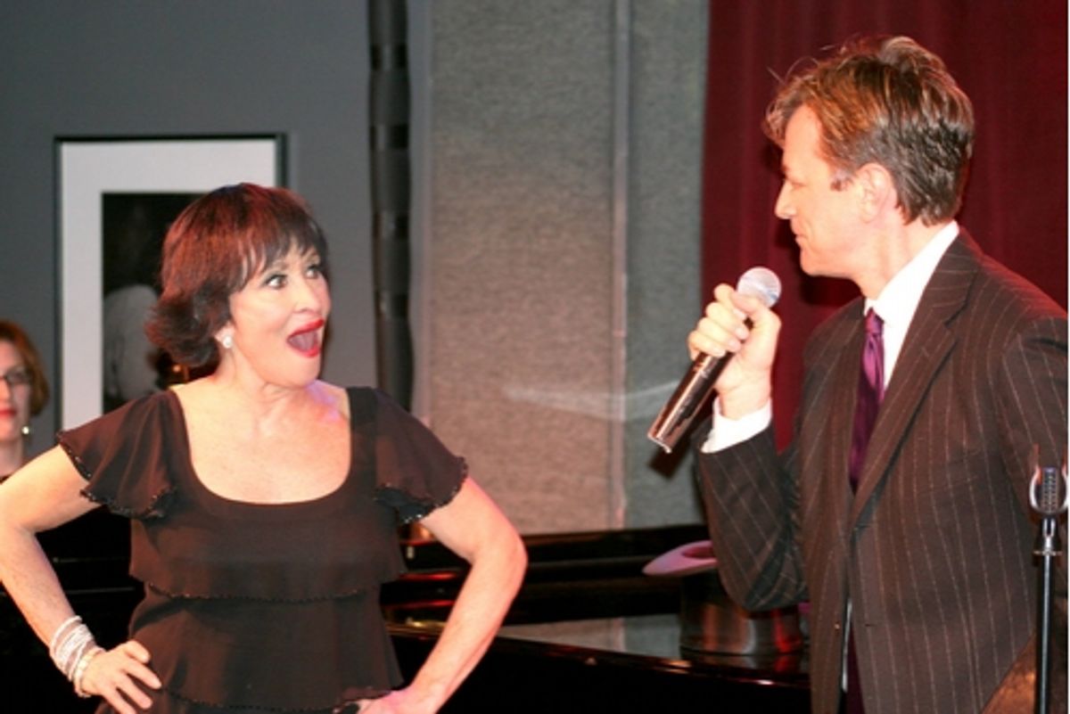 Chita Rivera and Jim Caruso 
 at 