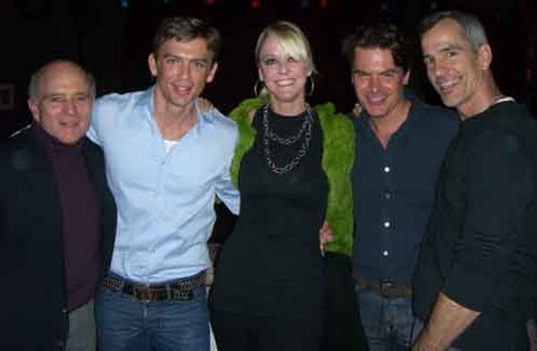 l-r: Larry Grossman, Austin Miller, Angie Schworer, Troy Britton Johnson and Jerry Mi Photo