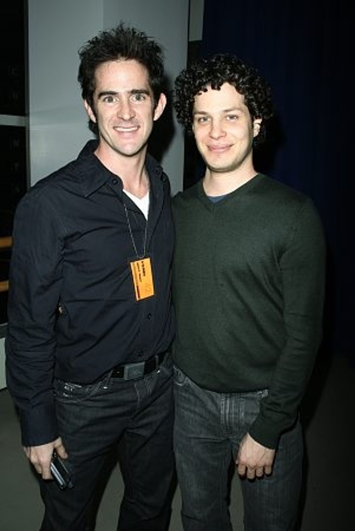 Andy Blankenbuehler and Thomas Kail 
 at 