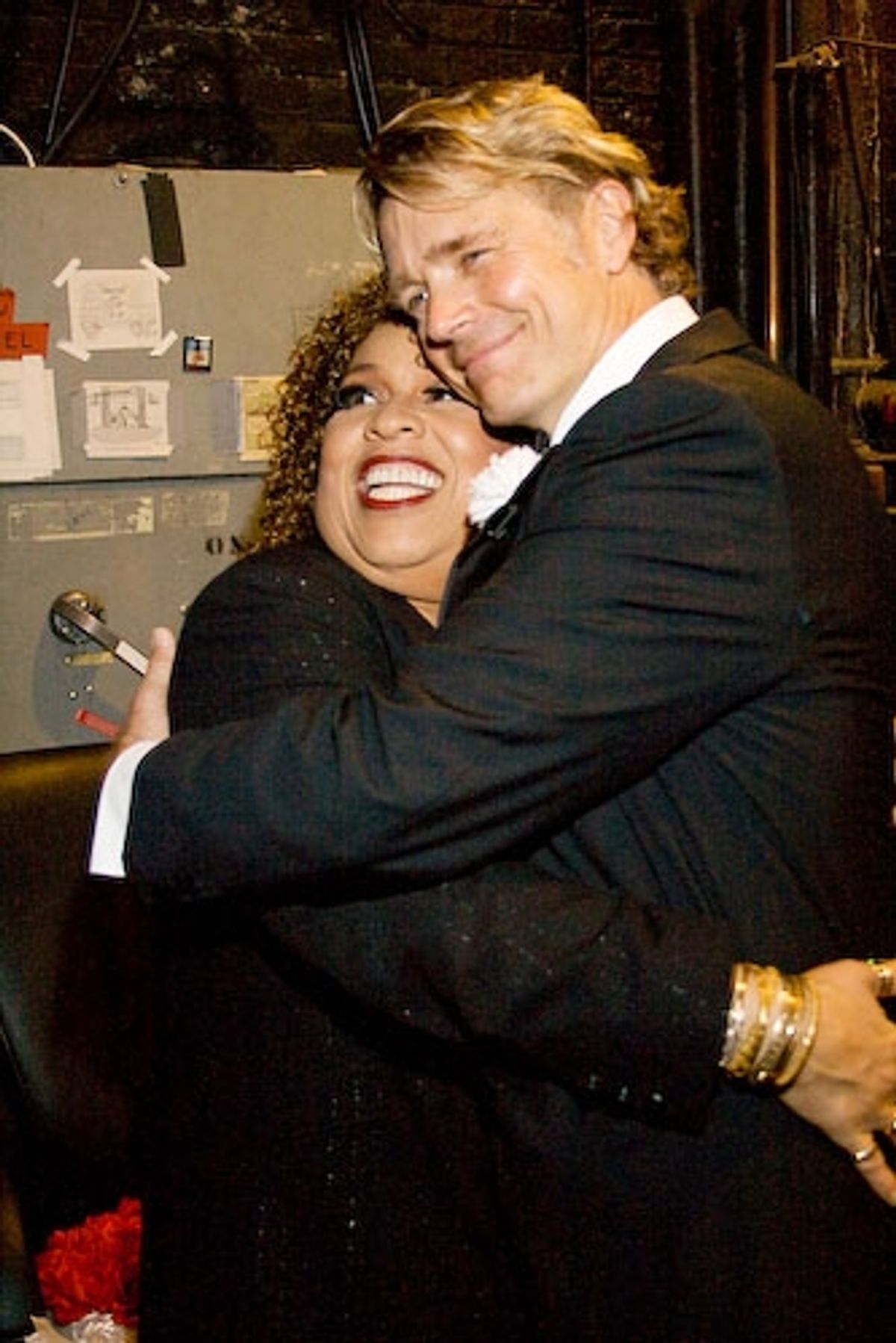 Roz Ryan and John Schneider at 