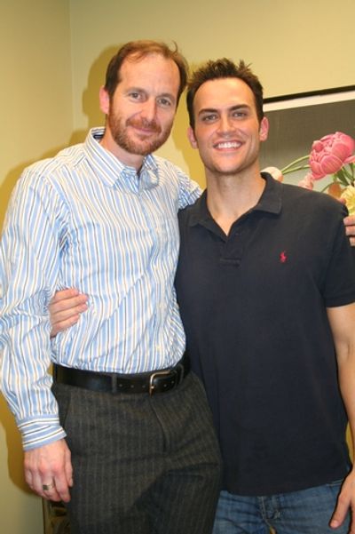 Denis O'Hare and Cheyenne Jackson Photo