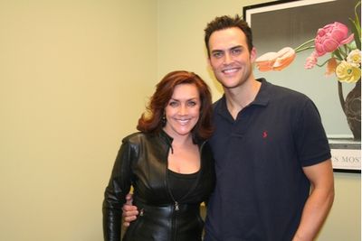 Andrea McArdle and Cheyenne Jackson Photo