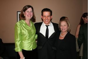 Helen Miller (Executive Director of� The Bachmann-Strauss Dystonia & Parkinson Foundation), Christian Hoff (National Spokesperson for�The Bachmann-Strauss Dystonia & Parkinson Foundation) and Bonnie Strauss @ BroadwayWorld Helen Miller (Executive Director of� The Bachmann-Strauss Dystonia & Parki Photo