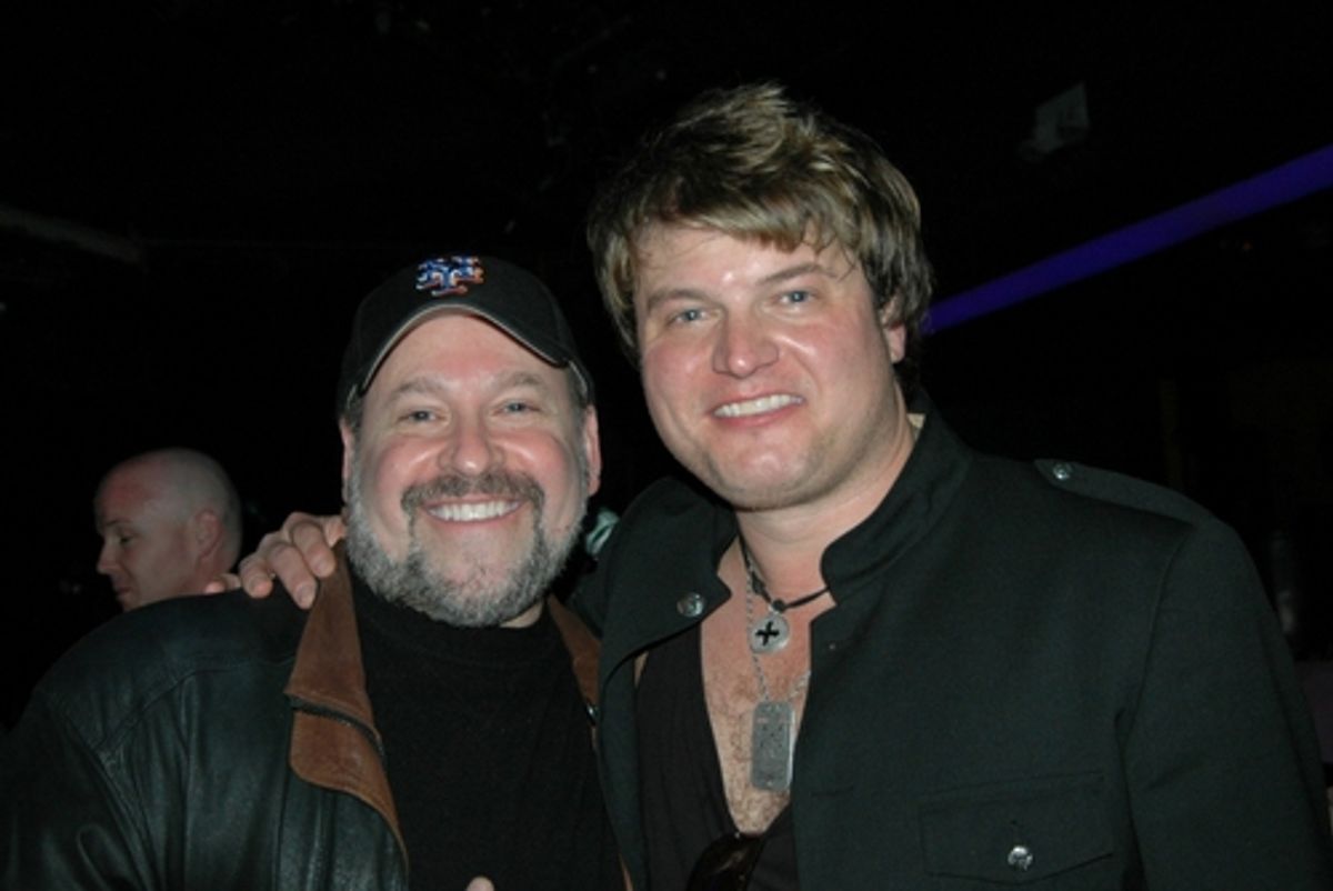Frank Wildhorn and Rob Evan
 at 