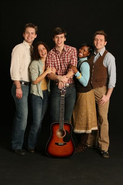 l-r: Benjamin Zep Misek, Rosie Mattia, Ryan Nearhoff, Vernae Taylor and Michael Bojto Photo