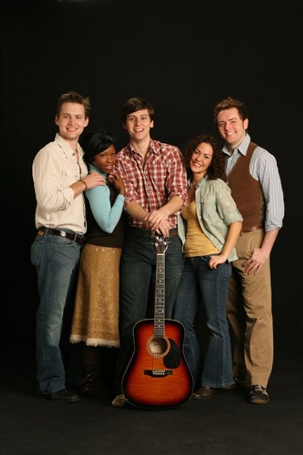 l-r: Benjamin Zep Misek, Vernae, Ryan Nearhoff, Rosie Mattia and Michael Bojtos
 Photo