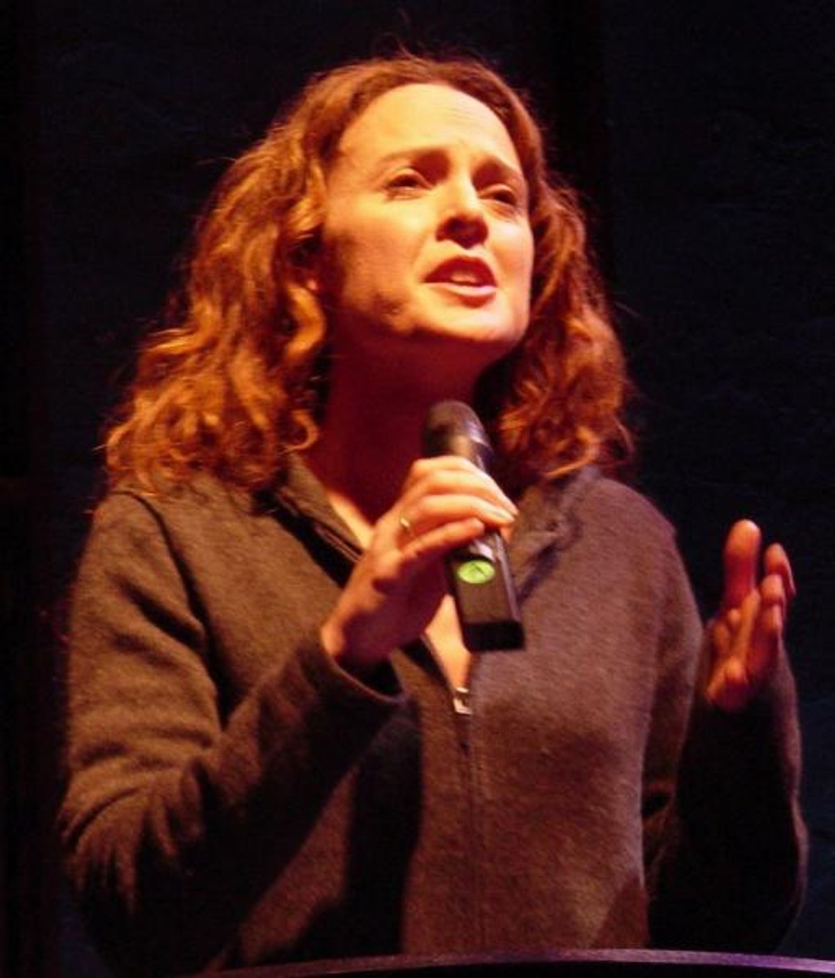 In her sequence of songs, Melissa Errico portrayed a widow passing from immediate grief to healing to trying to love again.  at 
