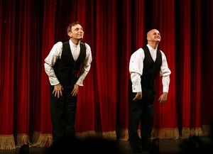 Arnie Burton and Cliff Saunders
@ BroadwayWorld Arnie Burton and Cliff Saunders
Photo