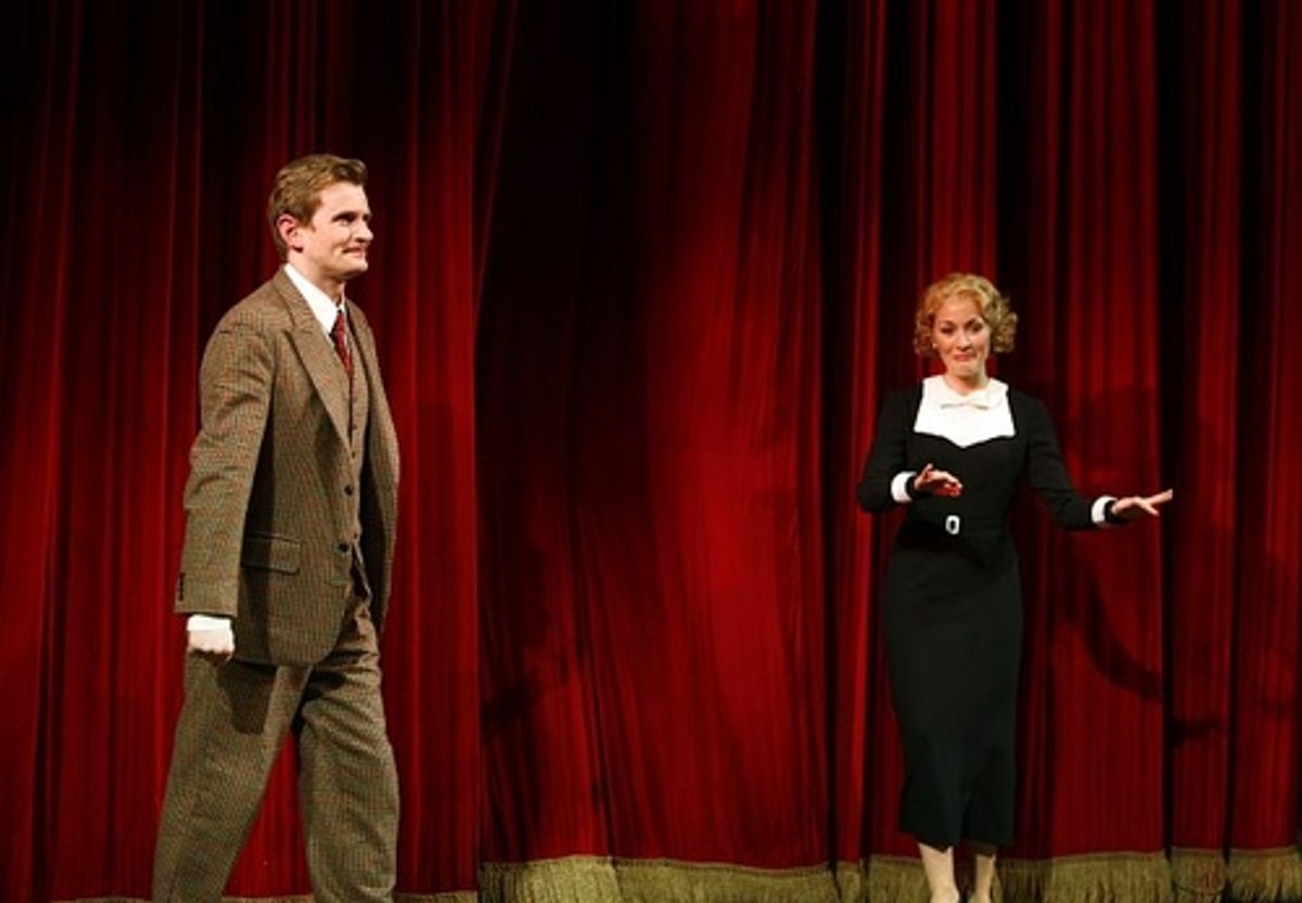 Charles Edwards and Jennifer Ferrin
 at 