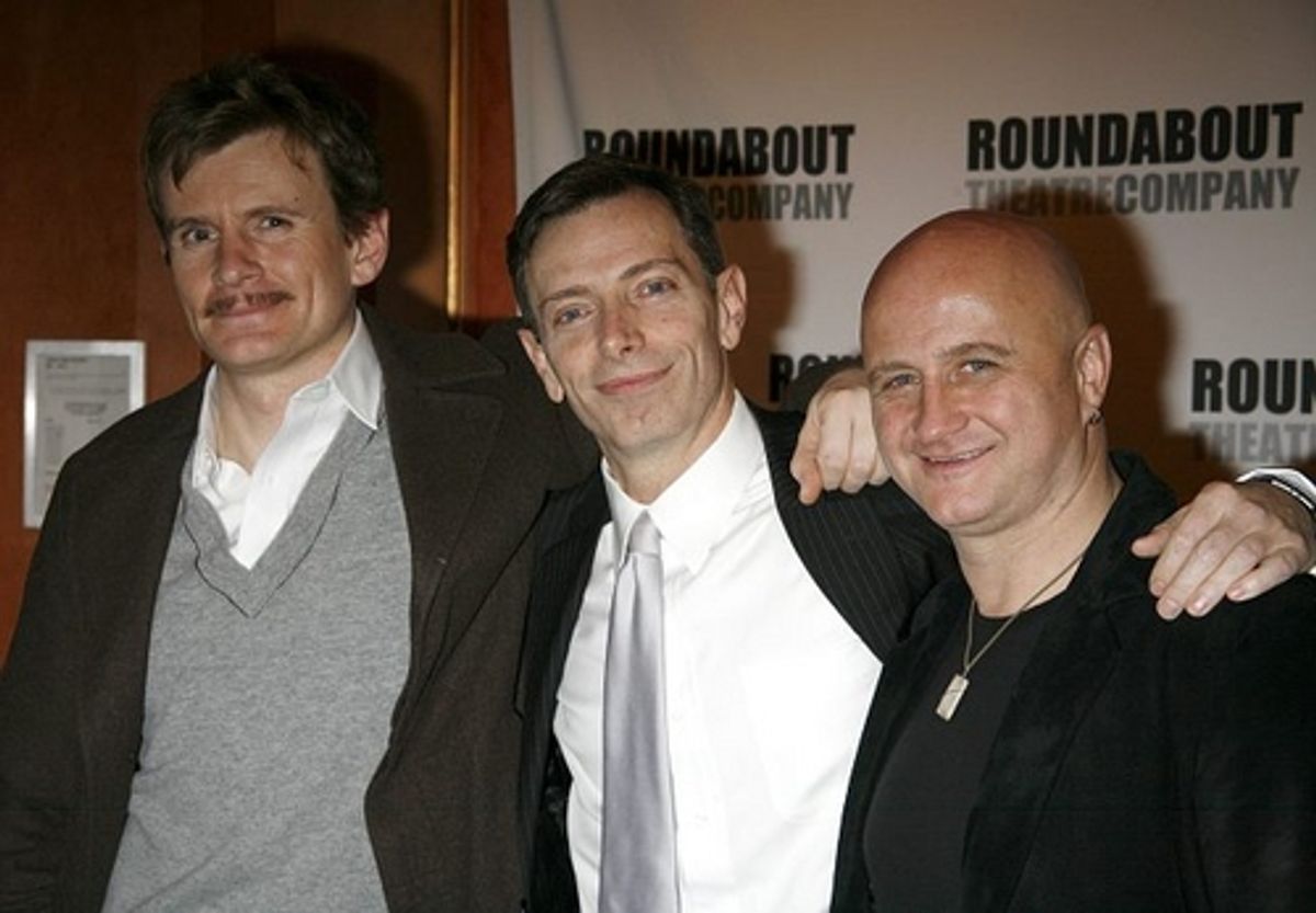 Charles Edwards, Arnie Burton and Cliff Saunders
 at 