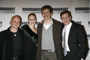 Cliff Saunders, Jennifer Ferrin, Charles Edwards and Arnie Burton Photo