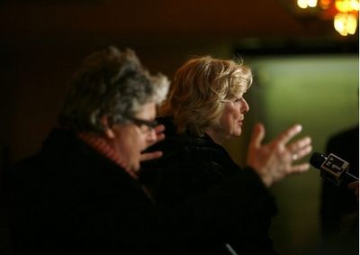 Patrick Barlow and Maria Aitkin
 Photo
