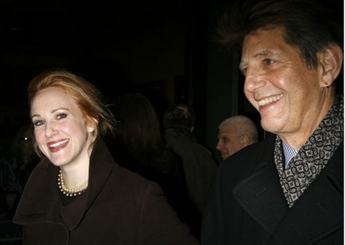 Katie Finneran and Peter Coyote
 at 