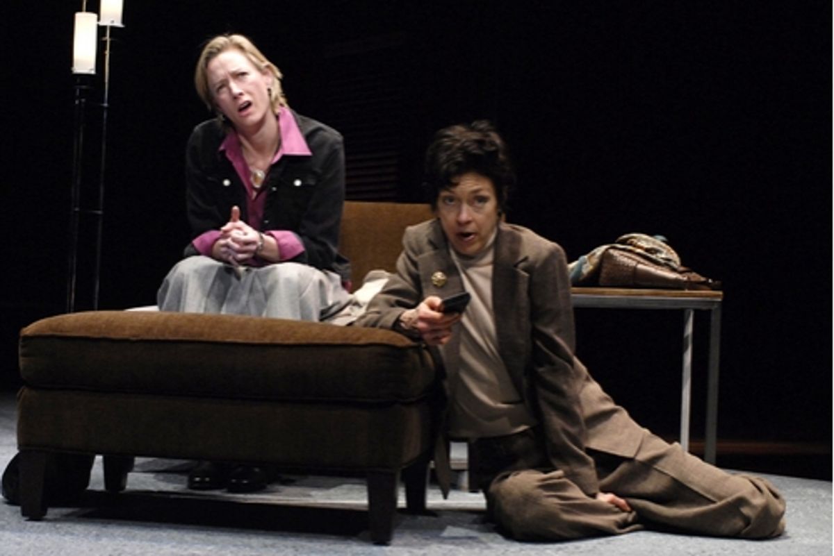 Kelli Simpkins and Martha Lavey at 