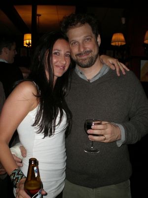 Amy Birnbaum and Sh-K-Boom/Ghostlight founder Kurt Deutsch
 Photo