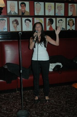 Amy Birnbaum (Jujamcyn and event co-organizer)
 Photo