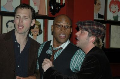 Steve Morgan, Michael James Scott and Danny Calvert
 Photo