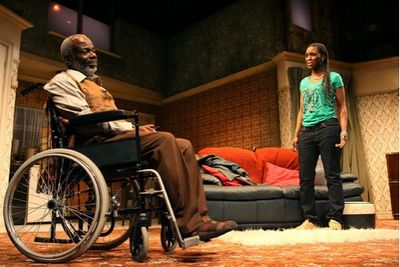 Joseph Marcell (Alfred) and Sharon Duncan-Brewster (Gemma Photo