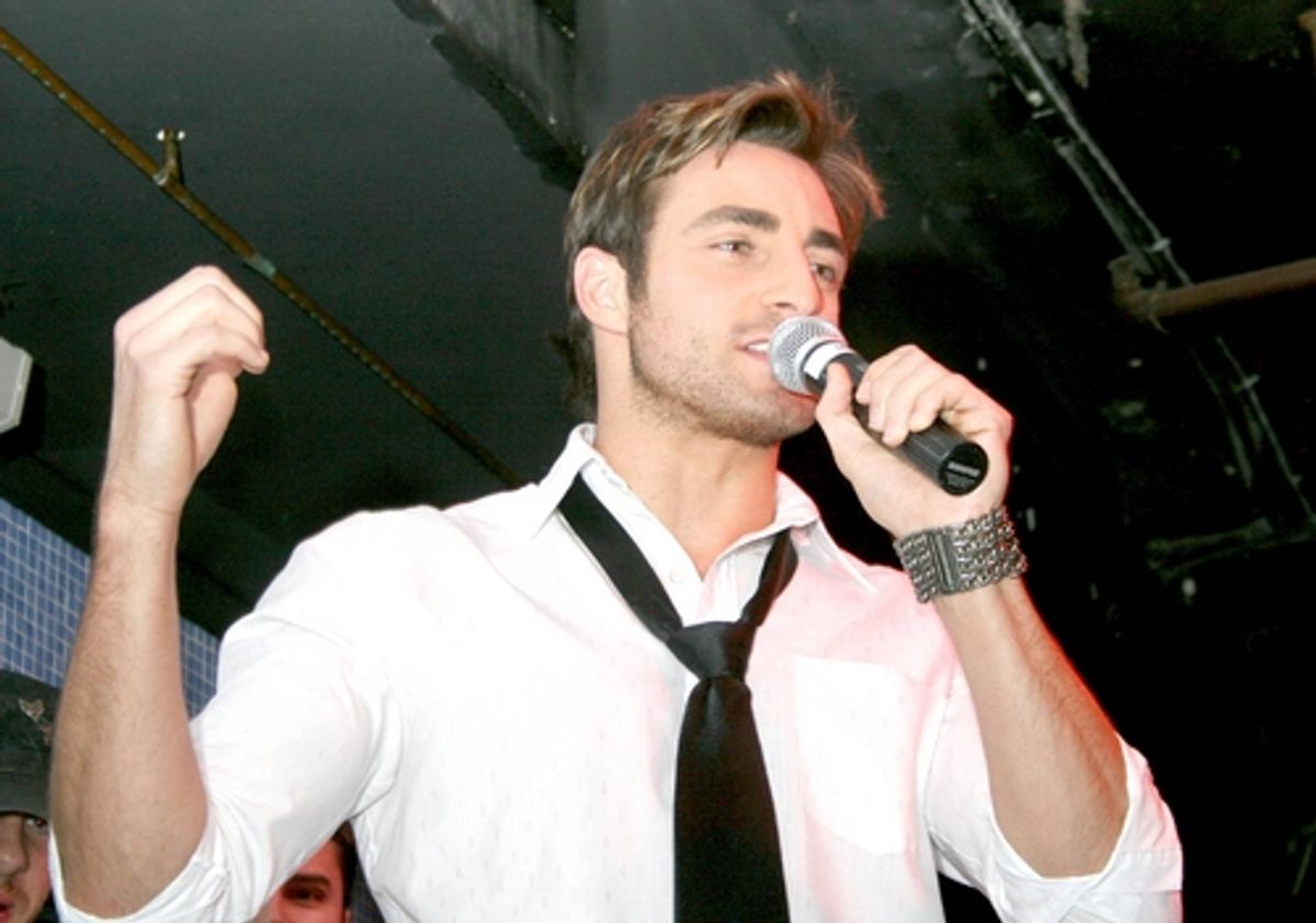 Scott Nevins begins the contest
 at 