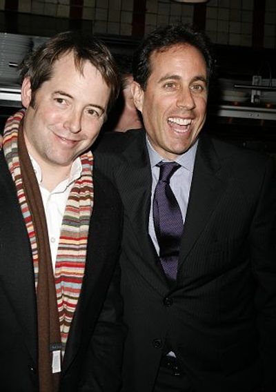 Matthew Broderick and Jerry Seinfeld
 Photo