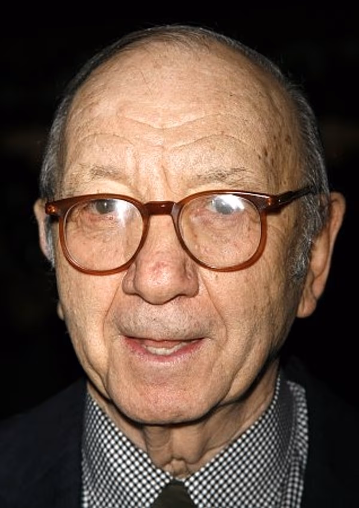 Neil Simon at 'November' Opening Night Curtain Call & Party