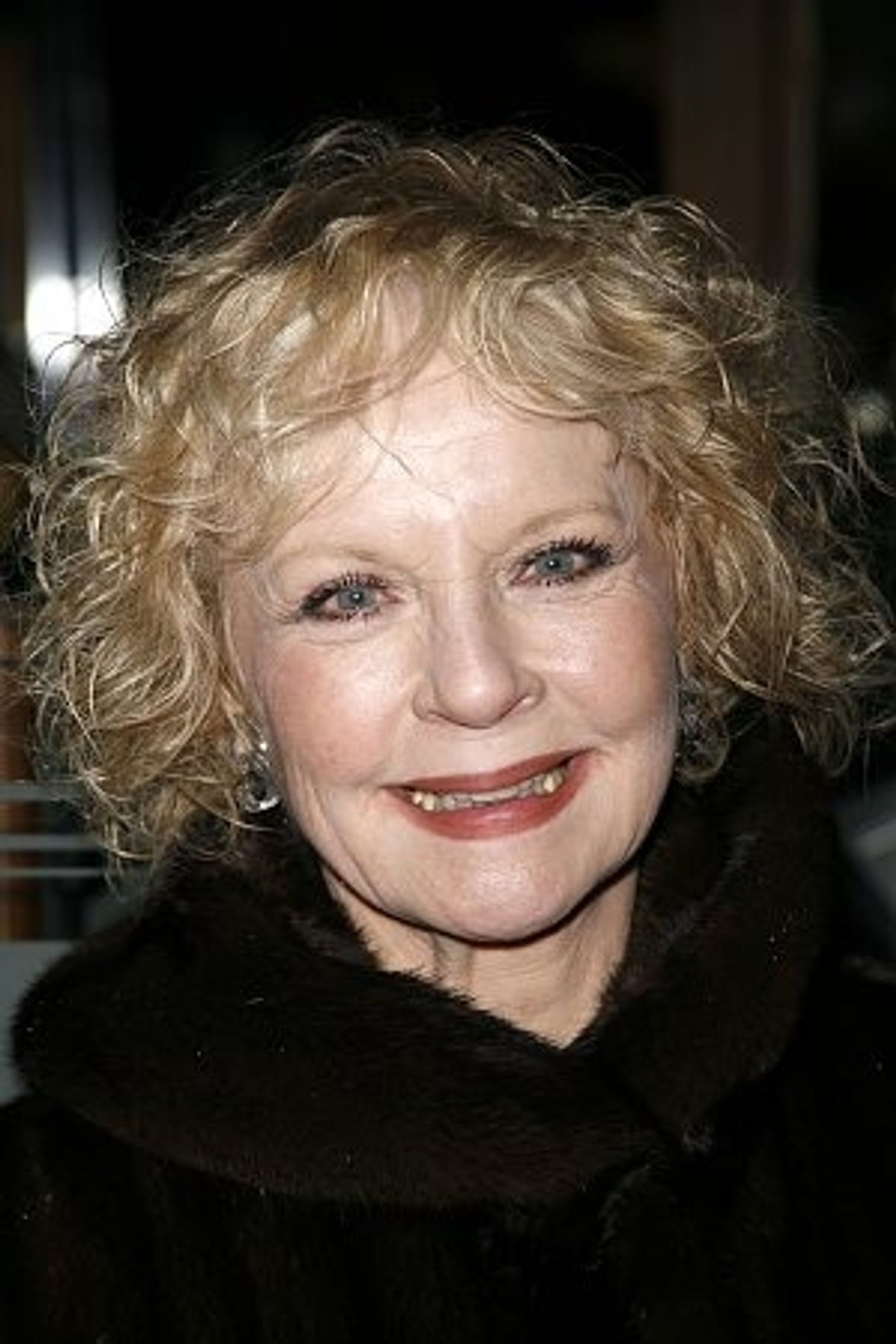 Penny Fuller at 'November' Opening Night Curtain Call & Party