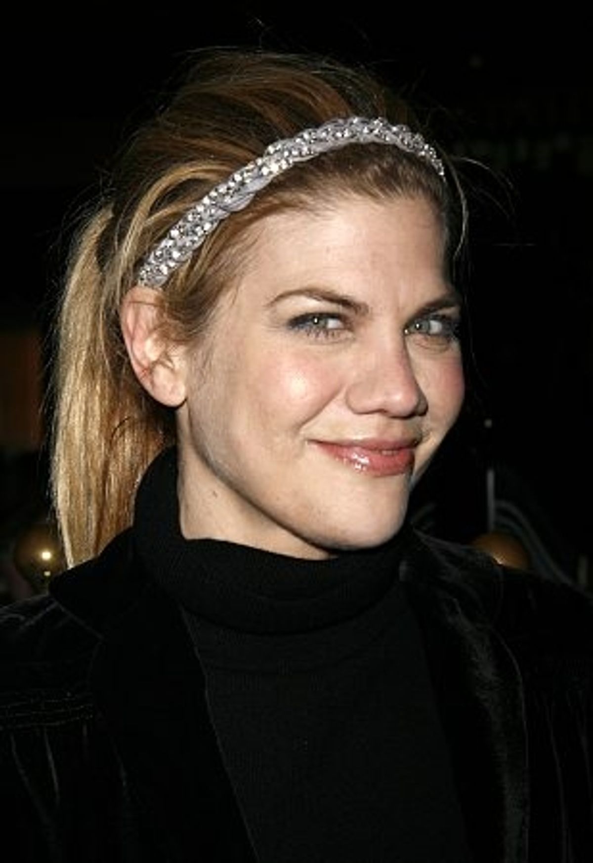 Kristen Johnston at 'November' Opening Night Curtain Call & Party