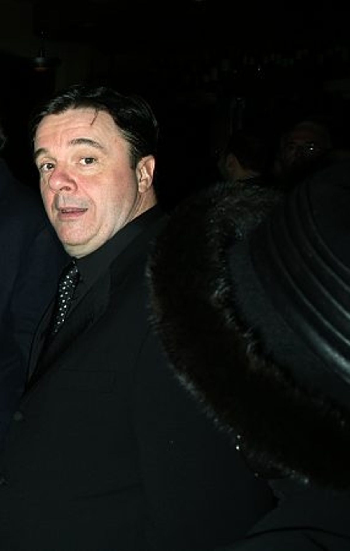 Nathan Lane at 'November' Opening Night Curtain Call & Party