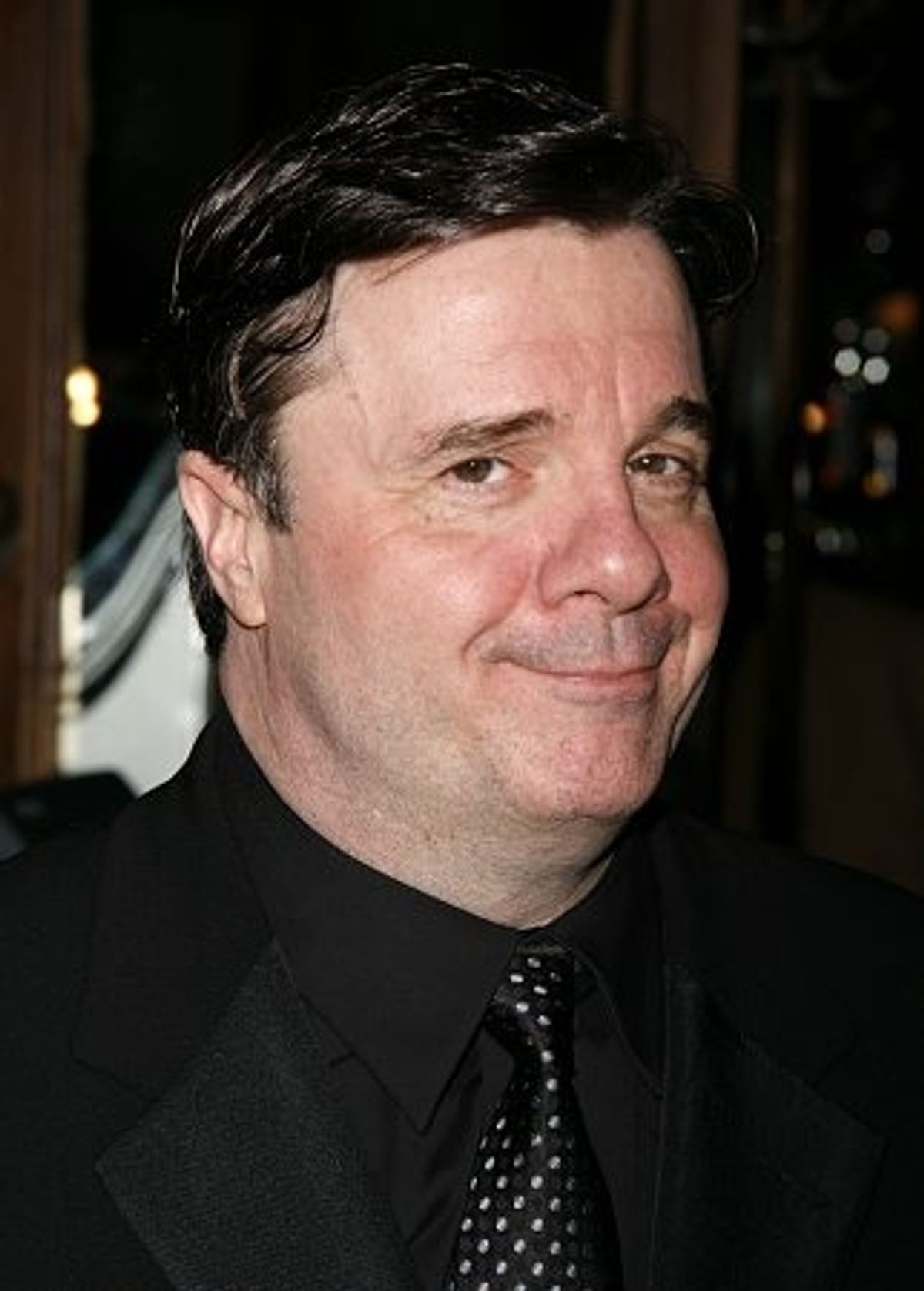 Nathan Lane at 'November' Opening Night Curtain Call & Party