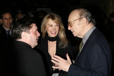 Nathan Lane, Elaine Joyce and Neil Simon
 Photo