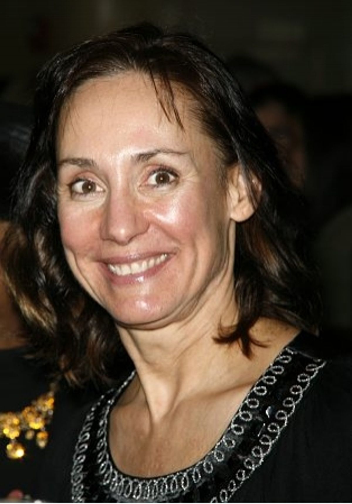 Laurie Metcalf at 'November' Opening Night Curtain Call & Party