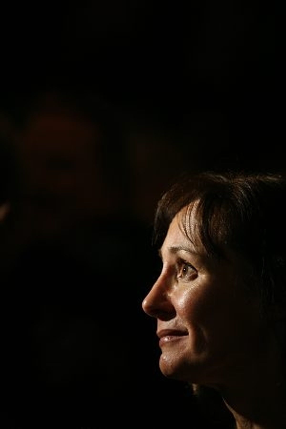 Laurie Metcalf at 'November' Opening Night Curtain Call & Party