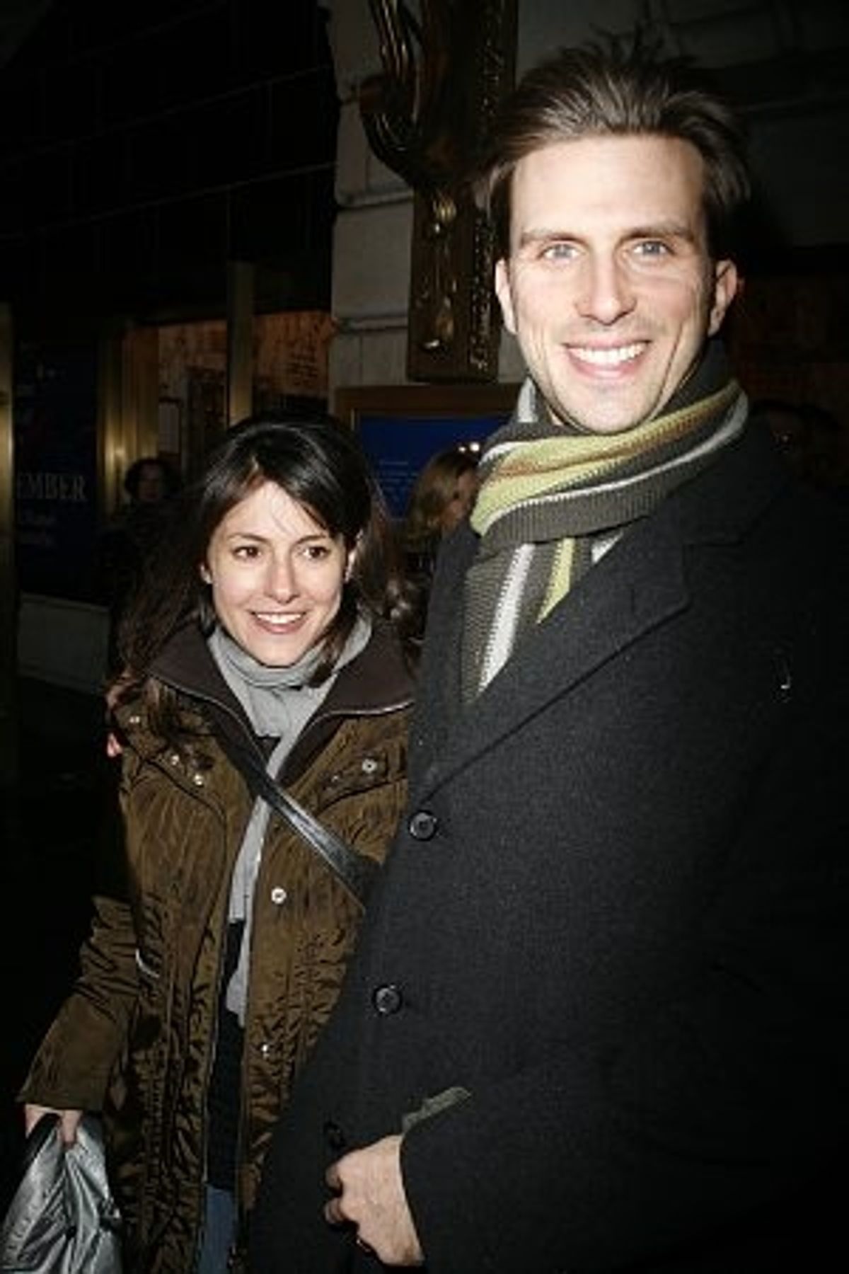 Frederick Weller and guest
 at 