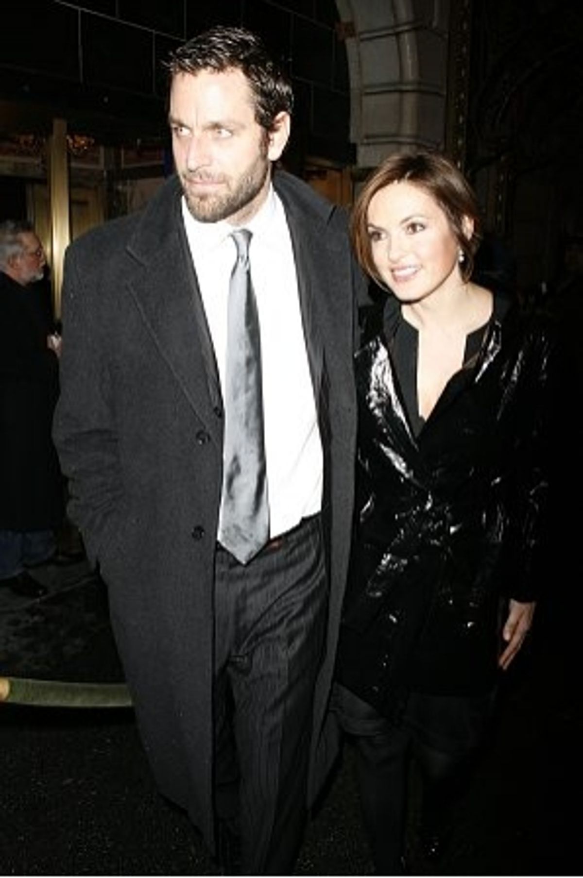 Peter Hermann and Mariska Hargitay 
 at 