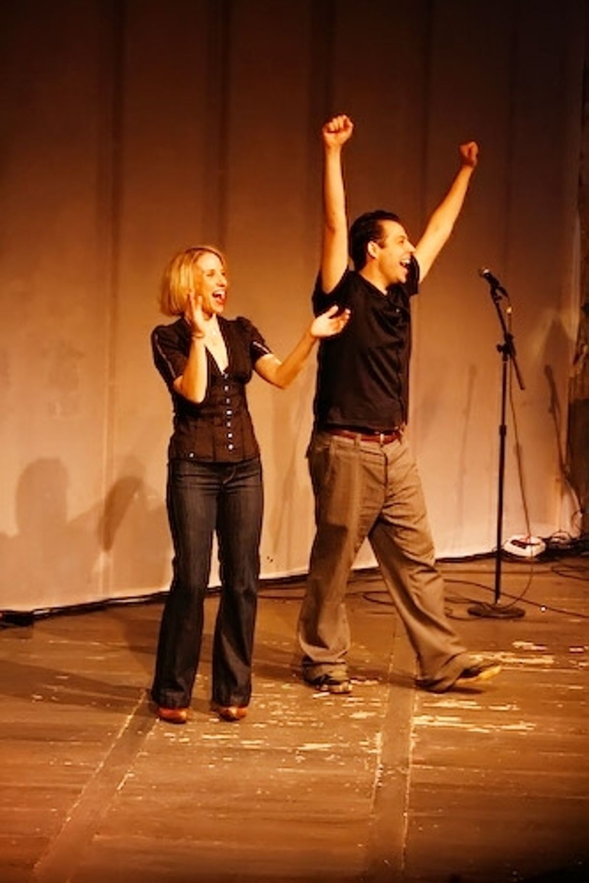 Sarah Saltzberg and Steve Rosen
 at 