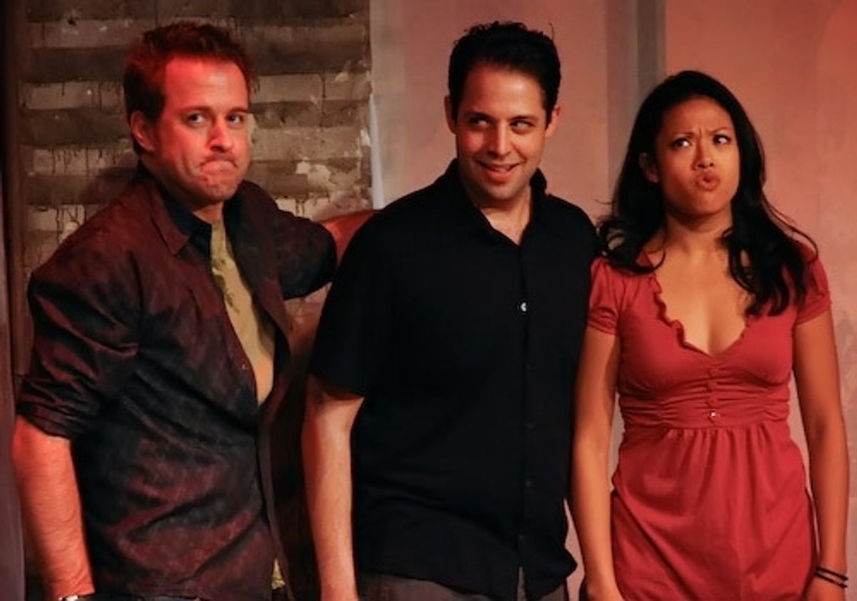 Greg Reuter, Steve Rosen, and J. Elaine Marcos
 at 