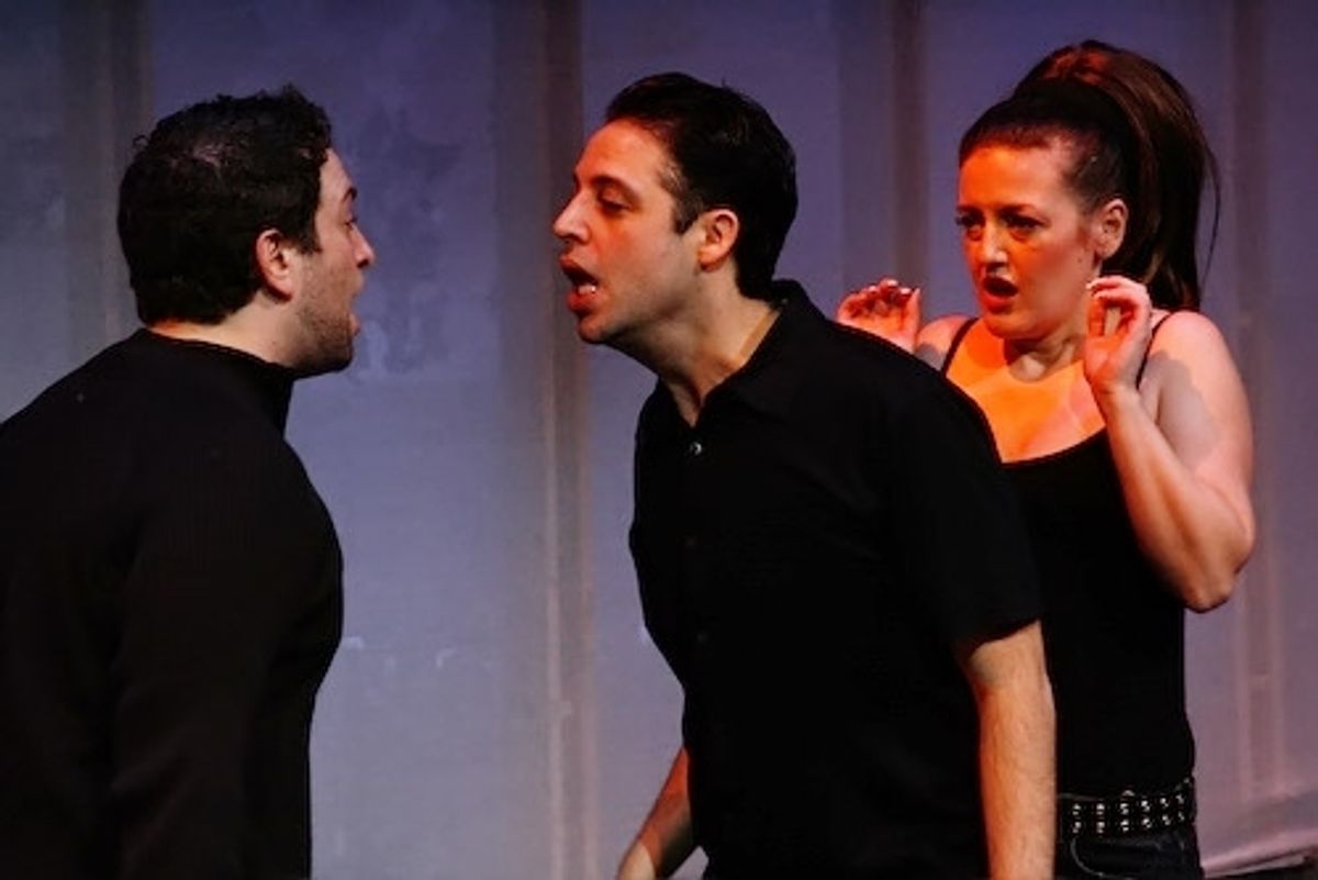 David Rossmer, Steve Rosen, and Jennifer Simard
 at 