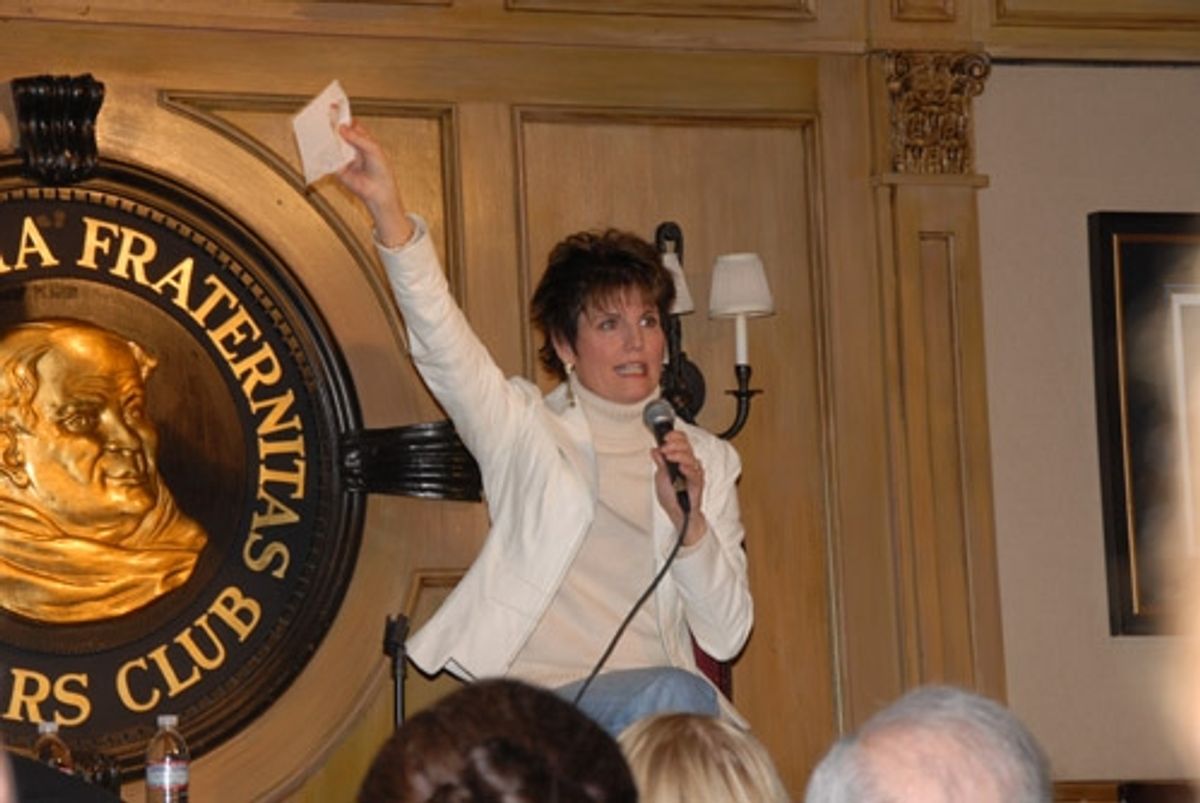 Lucie Arnaz at Lucie Arnaz at The Friars Club