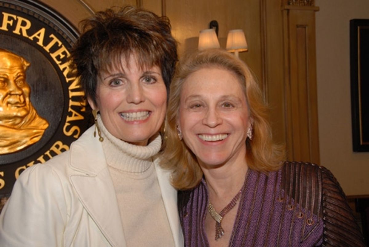 Lucie Arnaz and Dr. Judy Kuriansky
 at 